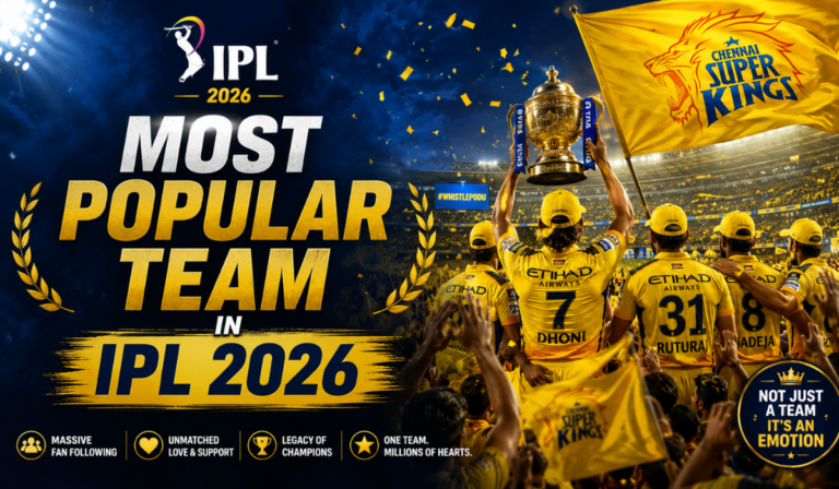 Most Popular Team in IPL 2026