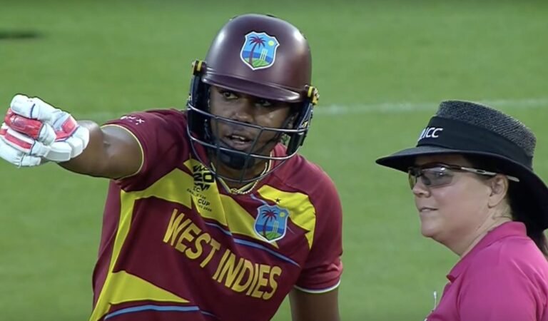 Hayley Matthews Left Frustrated After Controversial DRS Decision Against England