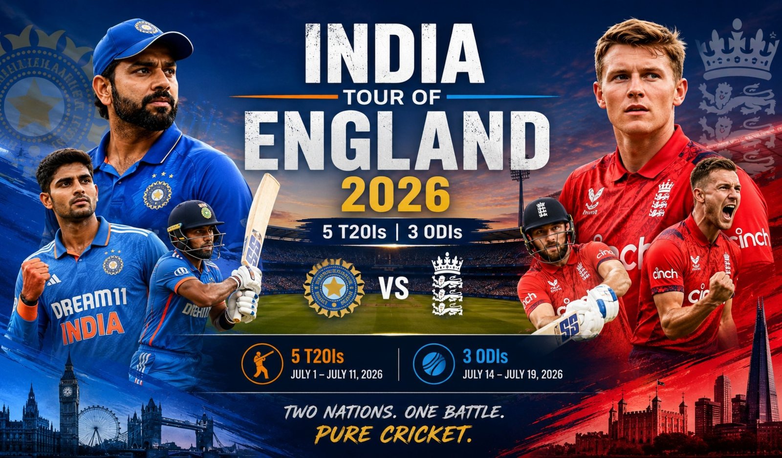 India tour of England 2026